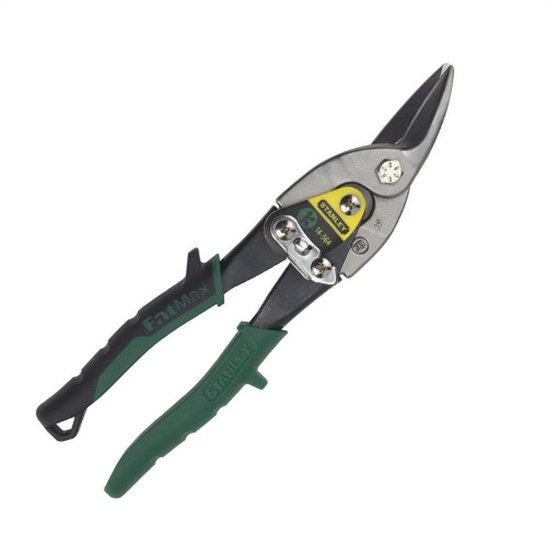 Tesoura Funileiro Aviacao Stanley Direita Verde 14-564 Tesoura Funileiro Aviacao Stanley Direita Verde 14-564
