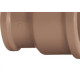 Luva Marrom Amanco Reducao Liso/Liso 25X20Mm 10292/11729 - Kit C/50 Luva Marrom Amanco Reducao Liso/Liso 25X20Mm 10292/11729 - Kit C/50