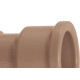 Luva Marrom Amanco Reducao Liso/Liso 25X20Mm 10292/11729 - Kit C/50 Luva Marrom Amanco Reducao Liso/Liso 25X20Mm 10292/11729 - Kit C/50