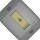 Interruptor Externo Perlex Reto 1 Campainha 185 Interruptor Externo Perlex Reto 1 Campainha 185