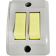Interruptor Externo Perlex Reto 2 Simples 182