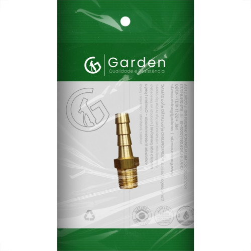 Espigao Fixo Garden''Macho'' 1/8X1/4 11126E