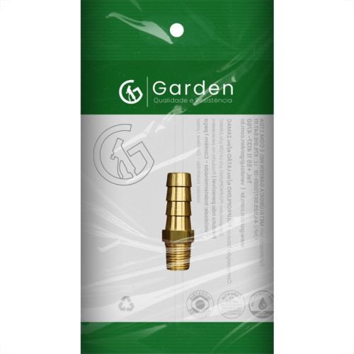 Espigao Fixo Garden''Macho'' 1/8X3/8 11128E