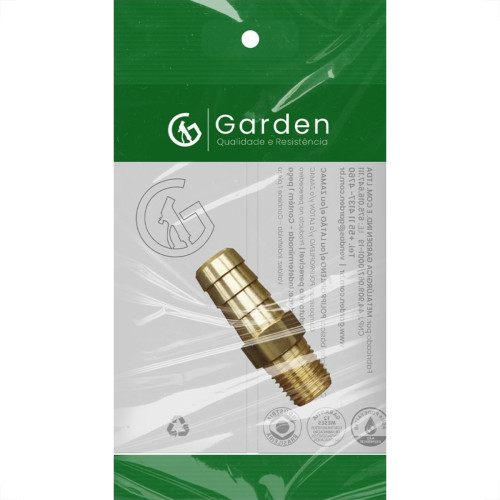 Espigao Fixo Garden''Macho'' 1/4X1/2 11104E