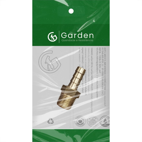 Espigao Fixo Garden''Macho'' 3/8X3/8 11107E
