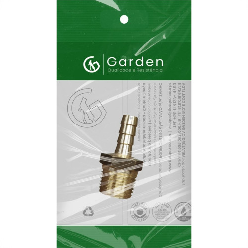 Espigao Fixo Garden''Macho'' 1/2X3/8 11111E