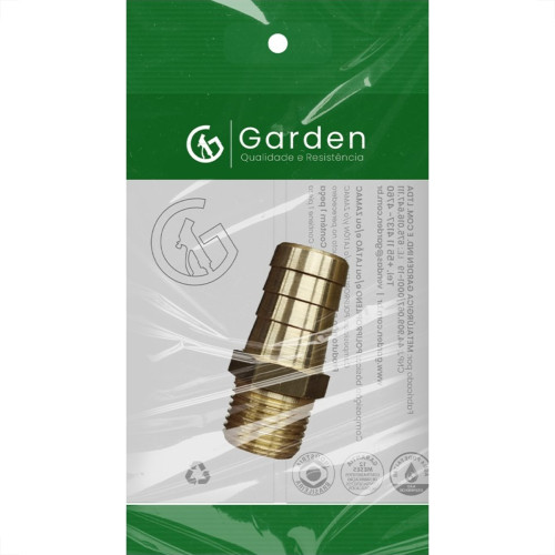 Espigao Fixo Garden''Macho'' 1/2X3/4 11113E