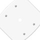 Placa Fame''Blanc''4X4 (Furo) Placa Fame''Blanc''4X4 (Furo)