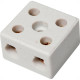 Conector Porcelana Brasfort 2 Polos 16Mm 8766 - Kit C/50 Conector Porcelana Brasfort 2 Polos 16Mm 8766 - Kit C/50