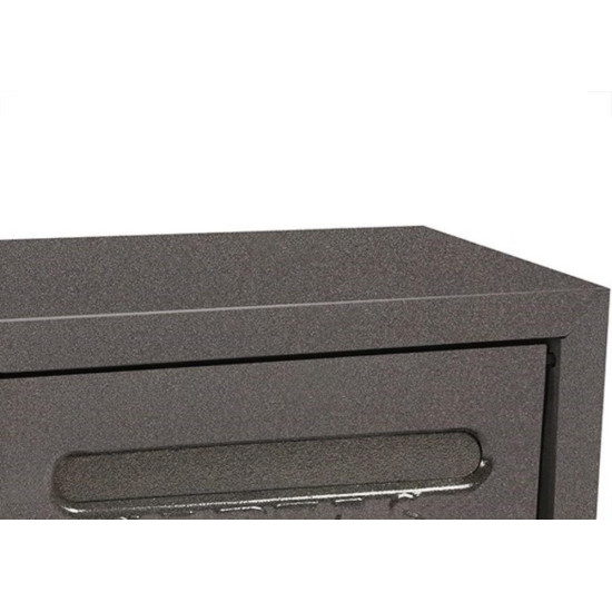 Caixa Carta Metal Cartas 010F Chapa 1 Tijolo Frente 262