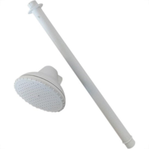 Chuveiro Frio Completo 4''Paulina Branco Sem Registro Pr 60020 - Kit C/12 Chuveiro Frio Completo 4''Paulina Branco Sem Registro Pr 60020 - Kit C/12