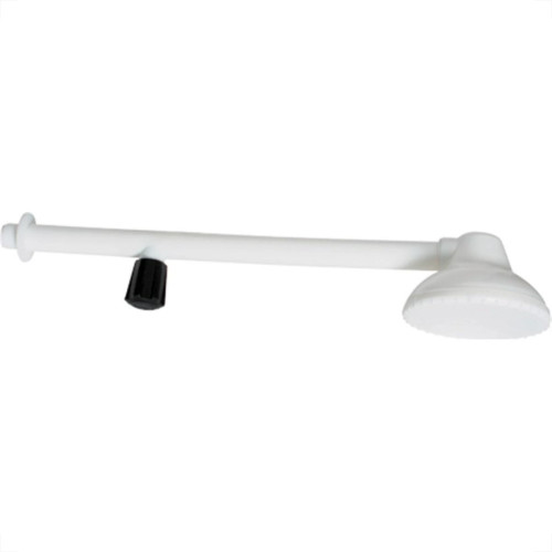 Chuveiro Frio Completo 4''Paulina Branco Com Registro Pr 60010 - Kit C/12 Chuveiro Frio Completo 4''Paulina Branco Com Registro Pr 60010 - Kit C/12
