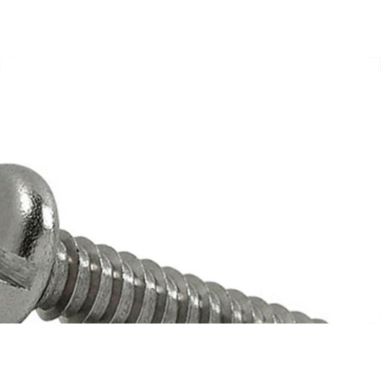 Parafuso Auto Atarrachante Cabeca Panela Fenda Jomarca 5,5X45 % 01594/26548 - Kit C/2 Centos