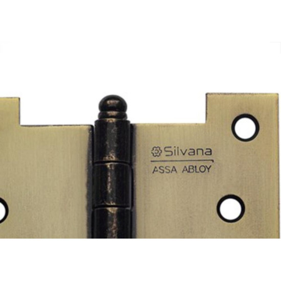 Dobradica Silvana Palmela 4'' Ferro Zincado Oxidado 840 Com 2 Pecas 96417 Dobradica Silvana Palmela 4'' Ferro Zincado Oxidado 840 Com 2 Pecas 96417