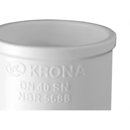 Luva Esgoto Krona 50Mm 645 - Kit C/25 