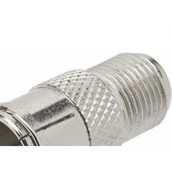 Conector Coaxial ''Femea'' Engate Rapido 1095 - Kit C/10 