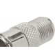 Conector Coaxial ''Femea'' Engate Rapido 1095 - Kit C/10 