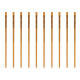 Pincel Para Artesanato Roma Ponta Chata 02 615 02 - Kit C/12 