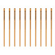 Pincel Para Artesanato Roma Ponta Chata 04 615 04 - Kit C/12 Pincel Para Artesanato Roma Ponta Chata 04 615 04 - Kit C/12