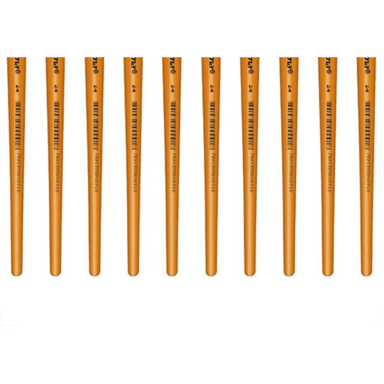 Pincel Para Artesanato Roma Ponta Chata 24 615 24 - Kit C/12 