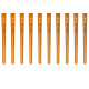 Pincel Para Artesanato Roma Ponta Chata 24 615 24 - Kit C/12 