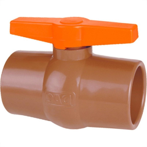 Registro Esfera Pvc Viqua 40Mm Liso Liso Registro Esfera Pvc Viqua 40Mm Liso Liso