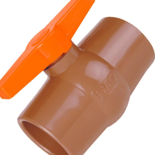 Registro Esfera Pvc Viqua 40Mm Liso Liso Registro Esfera Pvc Viqua 40Mm Liso Liso