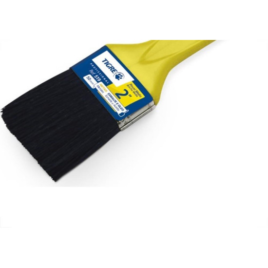 Pincel Trincha Pintura Tigre 519 X 2.1/2'' Amarela - Kit C/12 Pincel Trincha Pintura Tigre 519 X 2.1/2'' Amarela - Kit C/12
