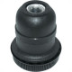 Soquete Abajur Rosca Com Tampa Perlex Preto 1108Pr