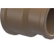 Luva Marrom Tigre Liso Liso Reducao 50Mmx25Mm - Kit C/10 Luva Marrom Tigre Liso Liso Reducao 50Mmx25Mm - Kit C/10
