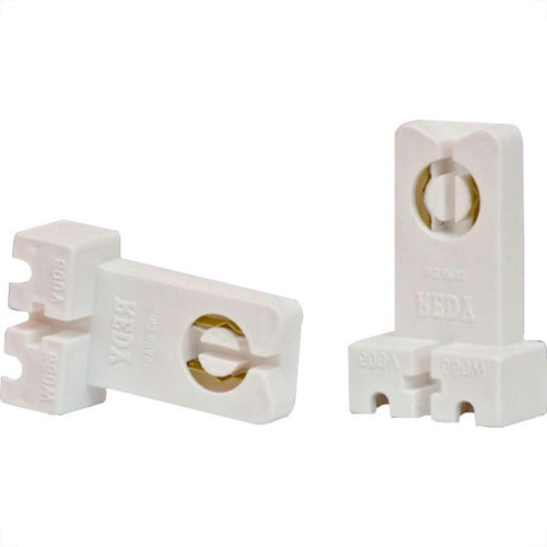 Soquete Lampada Fluorescente Simples Redy 116 - Kit C/100 Soquete Lampada Fluorescente Simples Redy 116 - Kit C/100