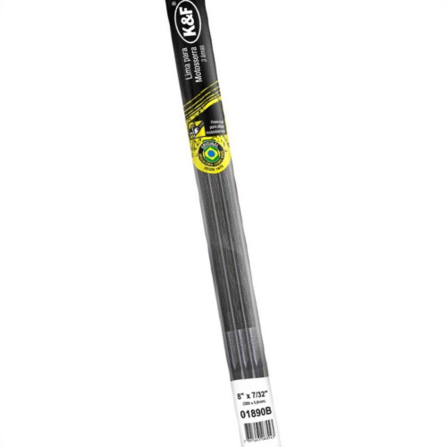 Lima Motosserra K&F 8'' X 7/32'' 3 Pecas 01890B Lima Motosserra K&F 8'' X 7/32'' 3 Pecas 01890B