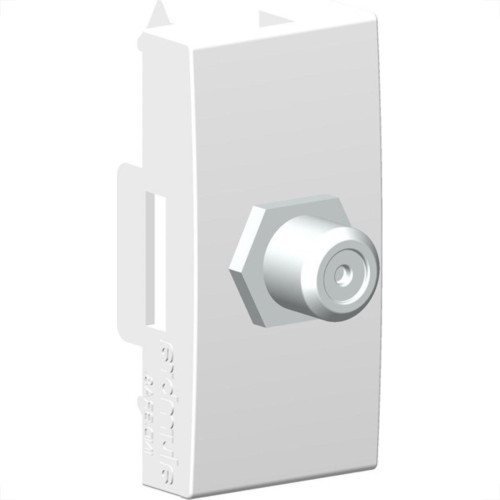 Modulo Alumbra Siena Branco (Tomada Coaxial) 6030