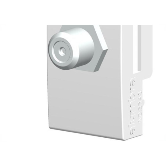 Modulo Alumbra Siena Branco (Tomada Coaxial) 6030