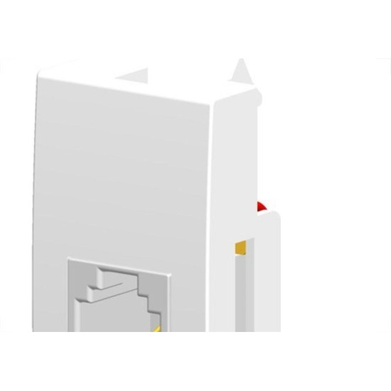 Modulo Alumbra Siena Branco (Tomada Rj11 4 Vias) 6165