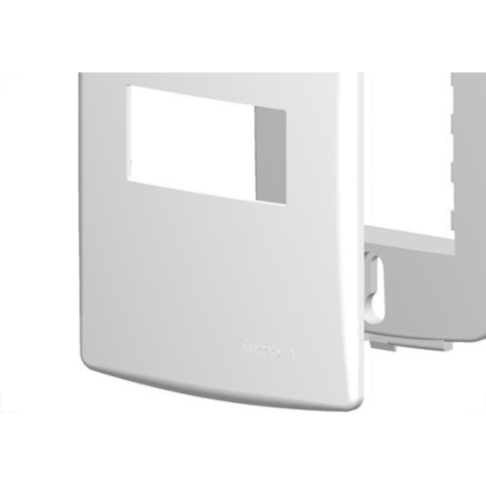 Placa Alumbra 4X2 Branca (1 Horizontal) 6400 Placa Alumbra 4X2 Branca (1 Horizontal) 6400