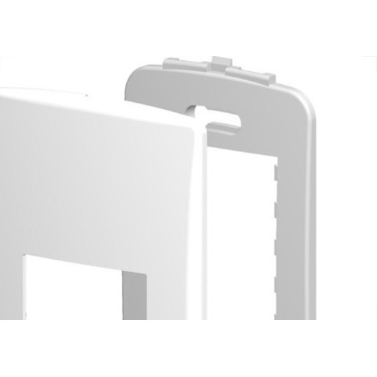 Placa Alumbra 4X2 Branca (1 Horizontal) 6400 Placa Alumbra 4X2 Branca (1 Horizontal) 6400