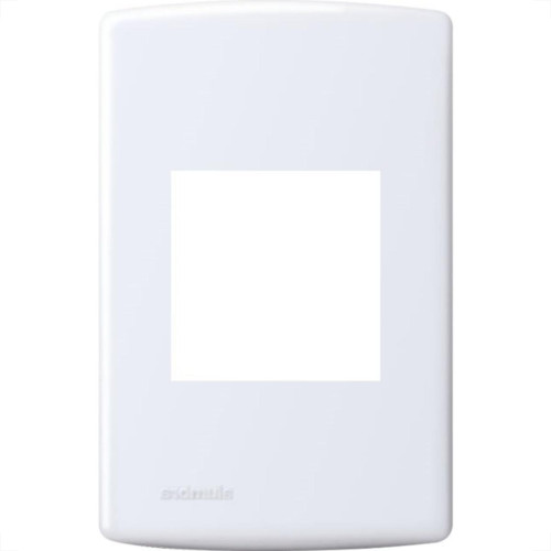 Placa Alumbra 4X2 Branca (2 Modulos) 6402 Placa Alumbra 4X2 Branca (2 Modulos) 6402