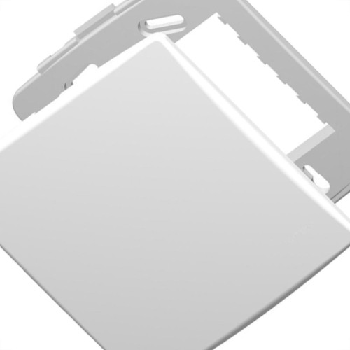 Placa Alumbra 4X4 Branca (Cega) 6490 Placa Alumbra 4X4 Branca (Cega) 6490