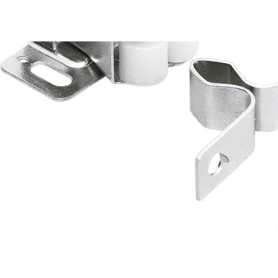 Fecho Rolete Soprano Duplo Zincado Moveis 03035.0006.13 - Kit C/100 Fecho Rolete Soprano Duplo Zincado Moveis 03035.0006.13 - Kit C/100