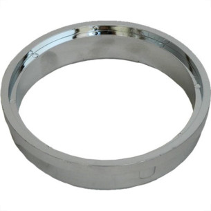 Porta Grelha Redonda Dacunha Cromada 10Cm  Porta Grelha Redonda Dacunha Cromada 10Cm
