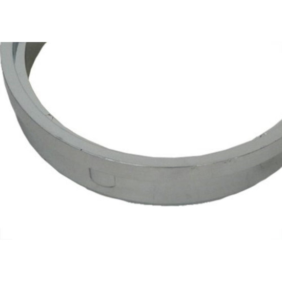Porta Grelha Redonda Dacunha Cromada 10Cm  Porta Grelha Redonda Dacunha Cromada 10Cm