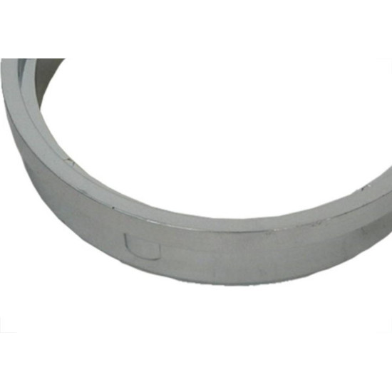 Porta Grelha Redonda Dacunha Cromada 15Cm  Porta Grelha Redonda Dacunha Cromada 15Cm