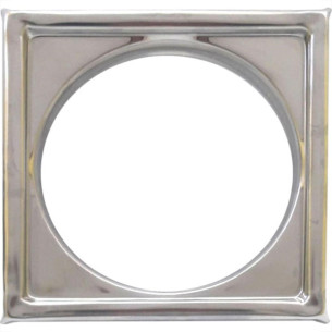 Porta Grelha Inox Clarinox Quadrada 10Cm 5162