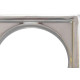 Porta Grelha Inox Clarinox Quadrada 15Cm 5193 Porta Grelha Inox Clarinox Quadrada 15Cm 5193