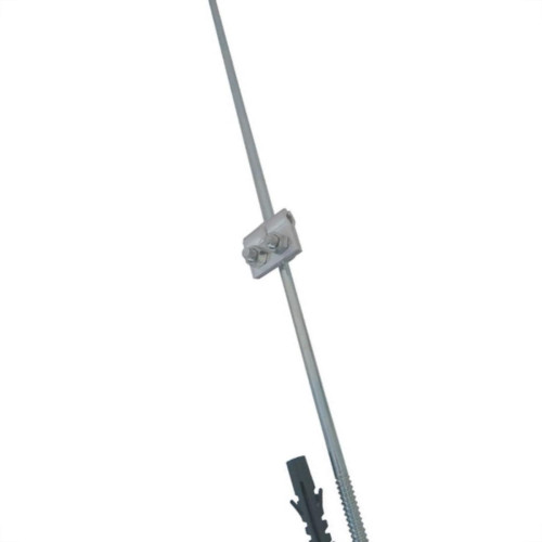 Kit C/2 - Para-Raio Terminal Aereo Com Rosca Soberba+Gram... Kit C/2 - Para-Raio Terminal Aereo Com Rosca Soberba+Gram...