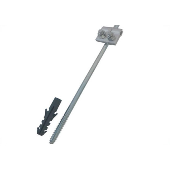 Kit C/2 - Para-Raio Terminal Aereo Com Rosca Soberba+Gram... Kit C/2 - Para-Raio Terminal Aereo Com Rosca Soberba+Gram...
