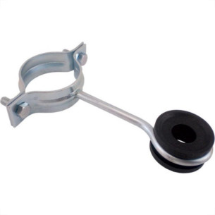 Kit C/2 - Para-Raio Isolador Simples Para Mastro 1.1/2''1...