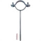 Kit C/2 - Para-Raio Suporte Para Tubo Protecao 1.1/2''Ros... Kit C/2 - Para-Raio Suporte Para Tubo Protecao 1.1/2''Ros...