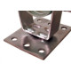 Kit C/5 - Para-Raio Porta Bandeira Simples Para Mastro 2'' Kit C/5 - Para-Raio Porta Bandeira Simples Para Mastro 2''